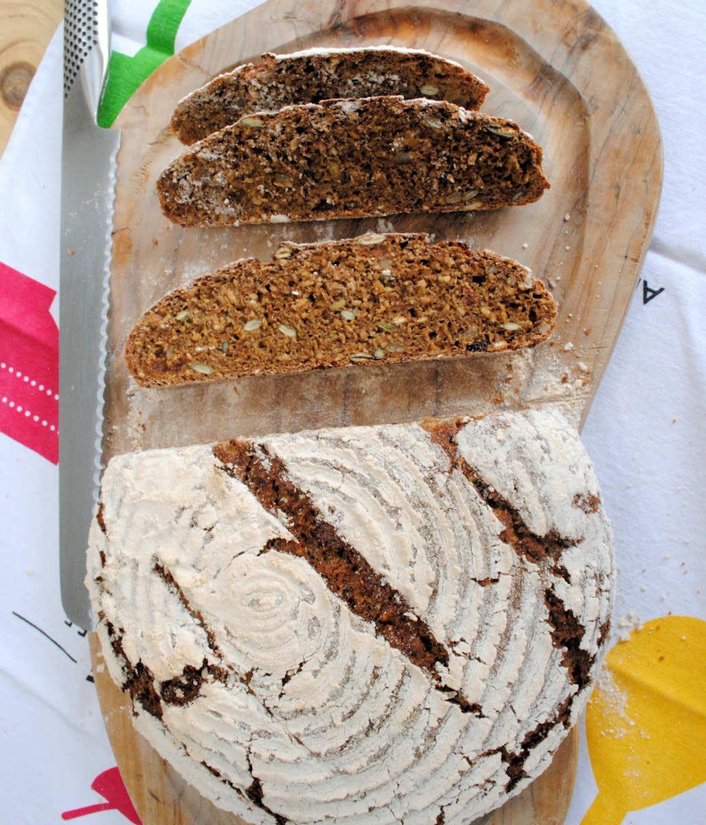 Treacle Rye Bread Recipe Cuisine Fiend